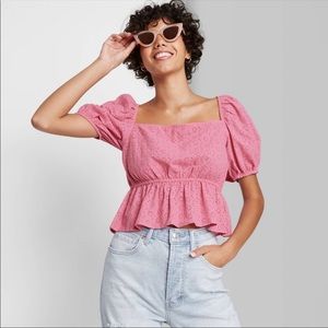 Brand new target pink top from TARGET